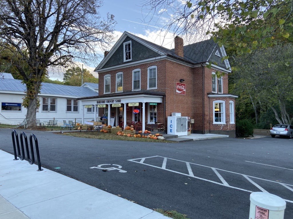 Local general store located downtown in Scottsville